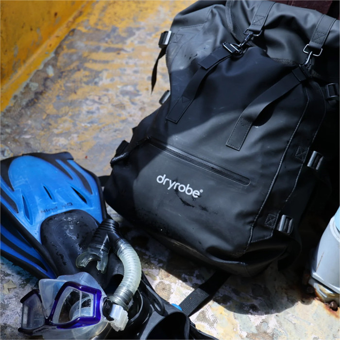 2023 Dryrobe Eco Compression Backpack CP - Preto